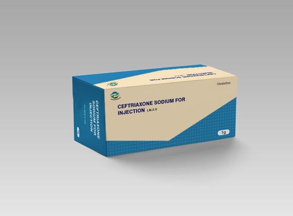 CEFTRIAXONE SODIUM FOR INJECTION 1g 10ml