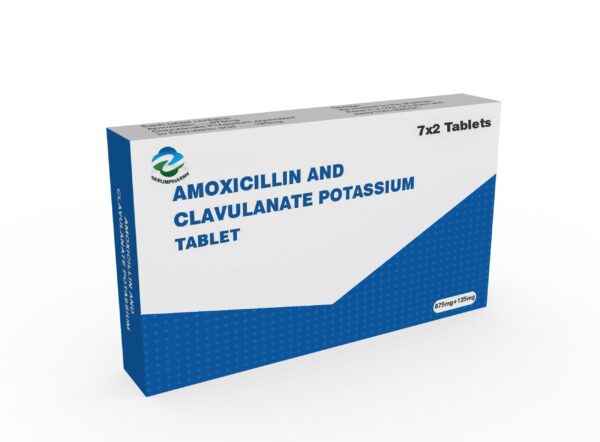 AMOXICILLIN AND CLAVULANATE POTASSIUM TABLET 875MG+125MG