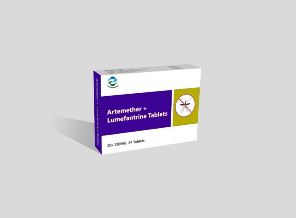 ARTEMETHER+LUMEFANTRINE TABLET 20+120MG,24'S/BOX